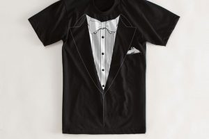 Tuxedo style Tee