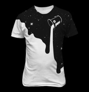 Galaxy paint Tee