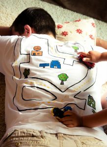 Cartoon map Tee