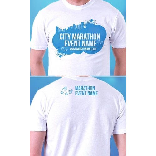 customized t shirts for a marathon